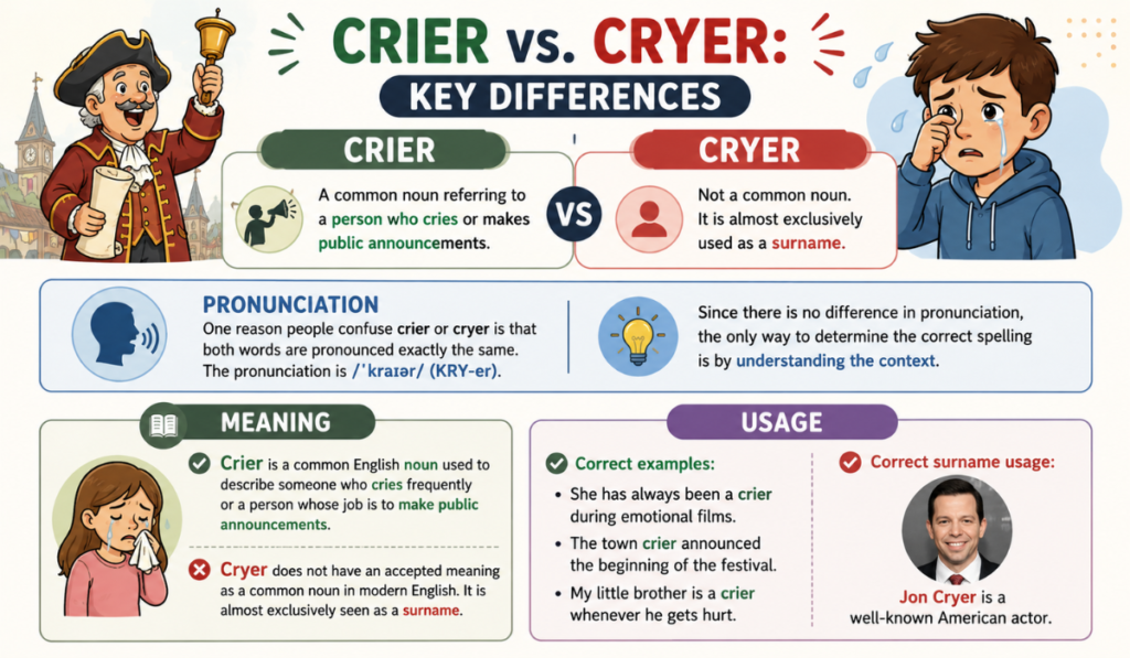 Crier or Cryer