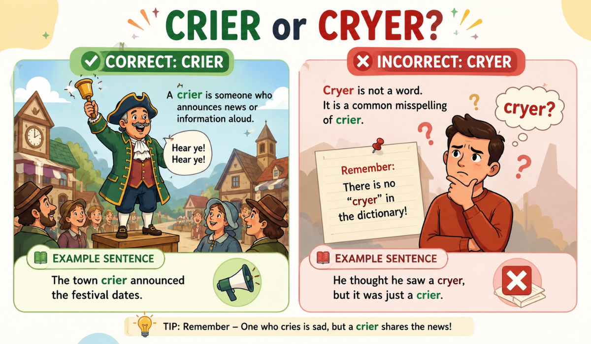 Crier or Cryer