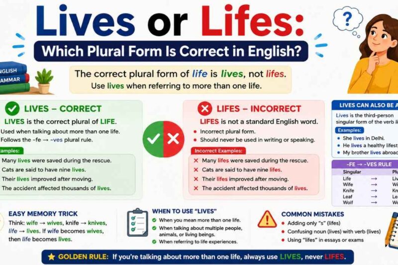 Lives or Lifes: Ultimate Guide to the Correct Plural of Life (2026)