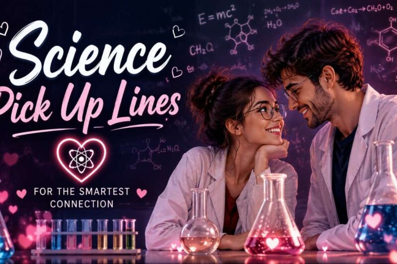 300+ Science Pick Up Lines That Are Funny, Clever, Cute & Romantic (2026 Collection)
