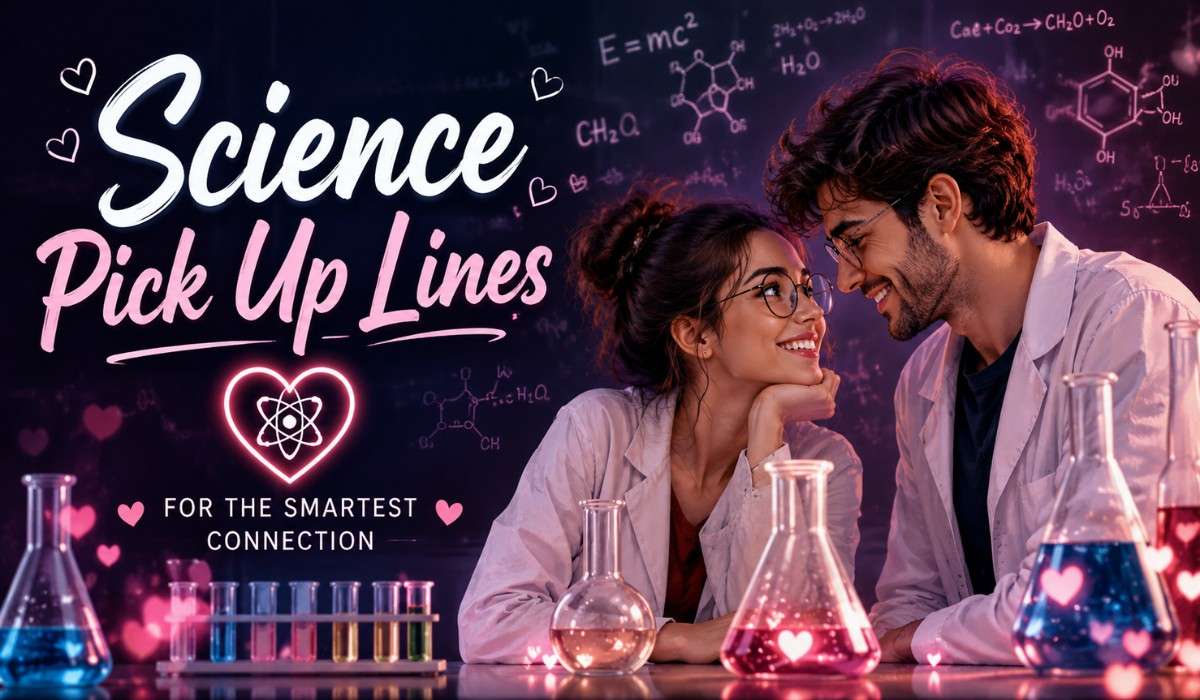 Science Pick Up Lines