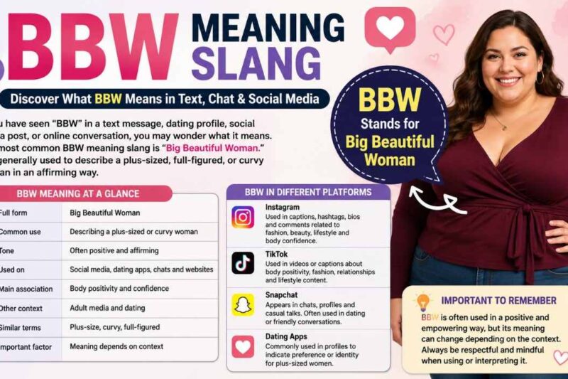 BBW Meaning Slang: Discover What BBW Means in Text, Chat & Social Media – 6 Easy Examples