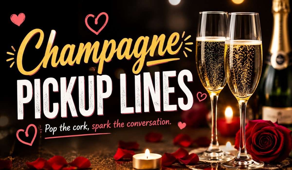Champagne Pickup Lines
