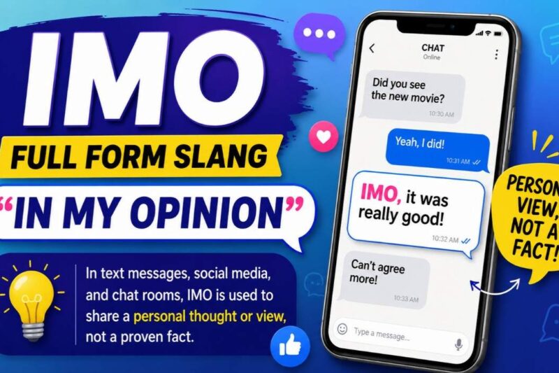 IMO Full Form Slang: Meaning, Uses, Examples & Ultimate Guide (2026)