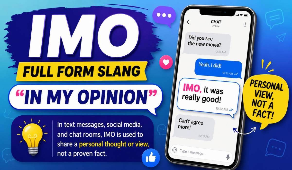 IMO Full Form Slang