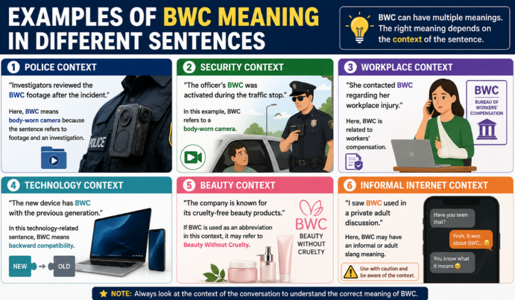 BWC Meaning
