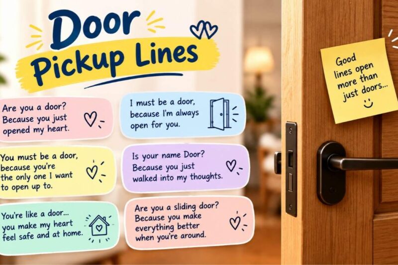 Door Pickup Lines