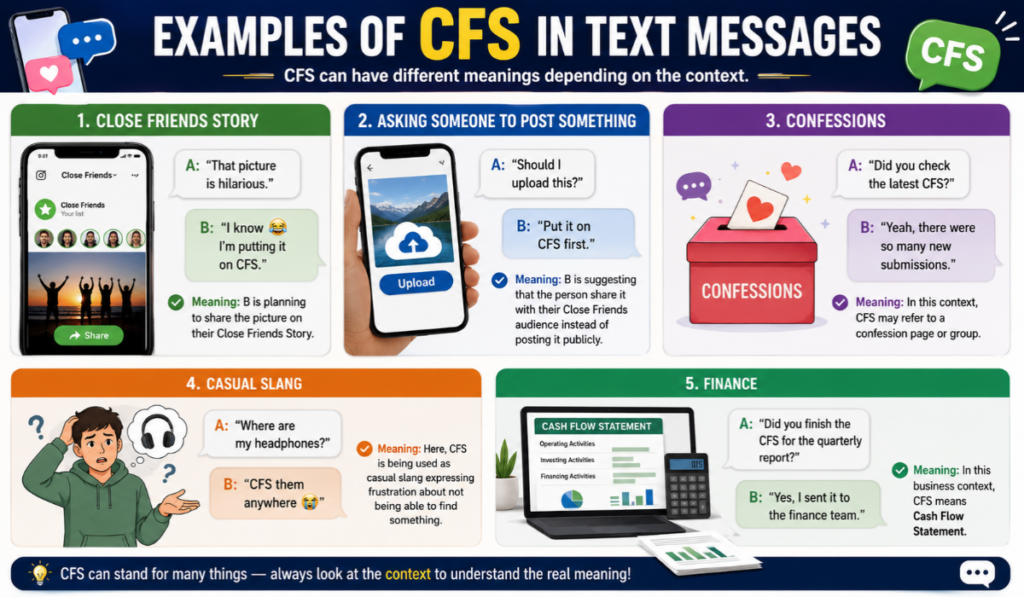 What Does CFS Mean in Text