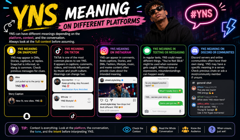 YNS Meaning Slang